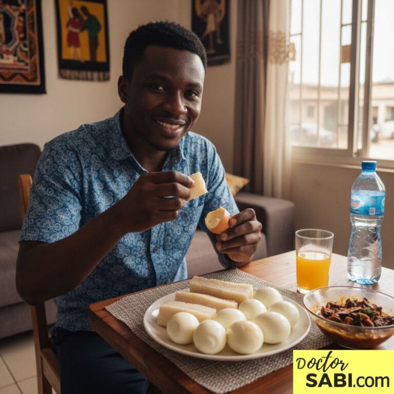 eggs and yam doctor sabi